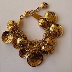 St. John Elegant Gold Charm Bracelet